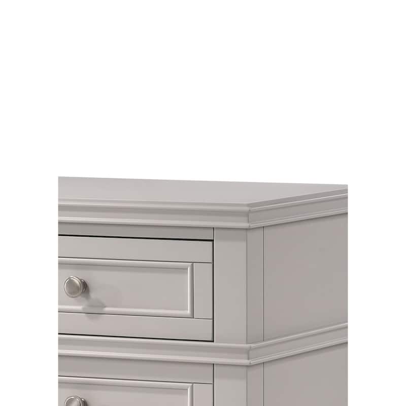 3 Drawer Nightstand W/ USB
