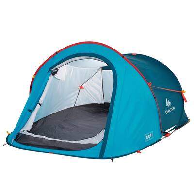 Instant 2 second pop-up of portable outdoor camping tent