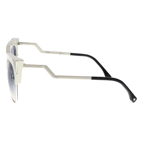 Shop Fendi 0149 S 0tly Ek Off White Cat Eye Sunglasses 54 18