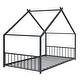 preview thumbnail 13 of 25, Twin Size Kids Bed Creativity House Bed Floor Bed for Boys Girls Toddler