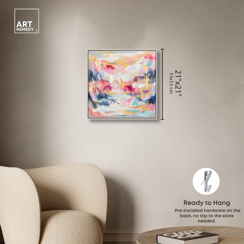 Balipink II Canvas by Art Remedy