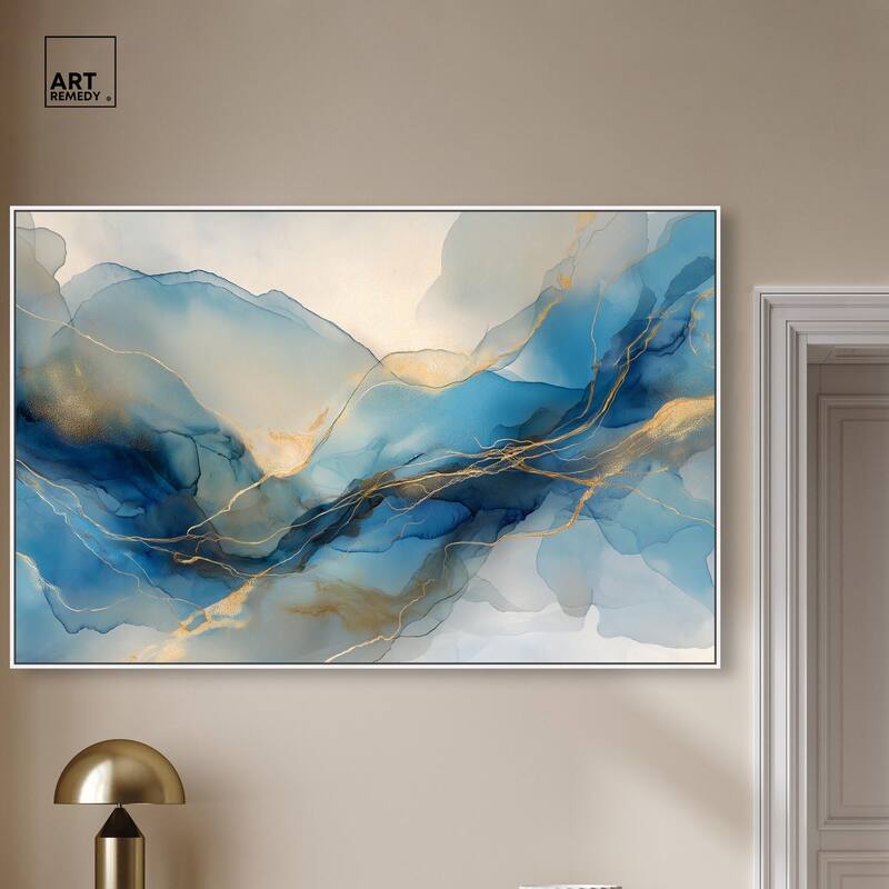 Postmodern Flow II Canvas by Art Remedy