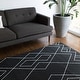 preview thumbnail 36 of 41, Carson Carrington Isgarde Diamond Area Rug 5'3" x 7' - Black - Rectangle