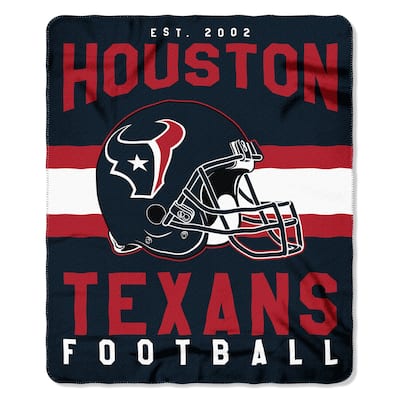 The Northwest Company Houston Texans Fleece Throw , Blue