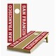 preview thumbnail 1 of 5, San Francisco 49ers Striped Cornhole Game (Choose Wraps or Boards) 2x4 Boards (24" x 48") - Include ALL Accessories