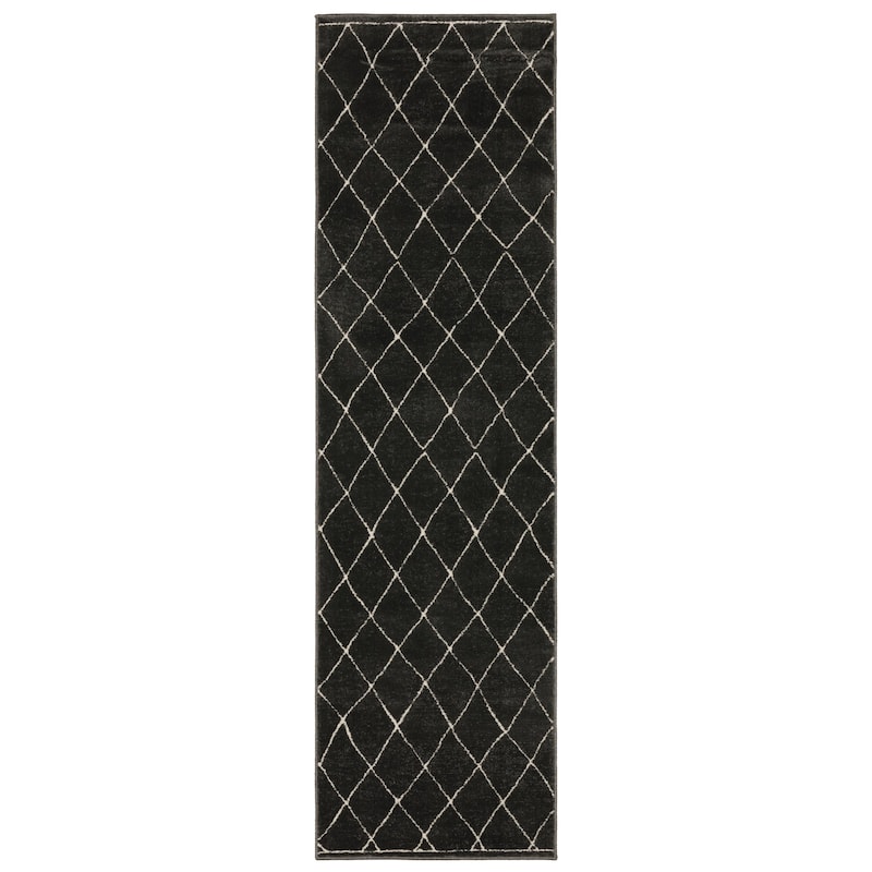 HomeRootsTrellis Transitional Rectangle Area Rug