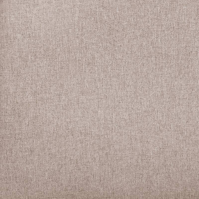 Natural Wood Dining Side Chair Set of 2 with Padded Fabric Seat