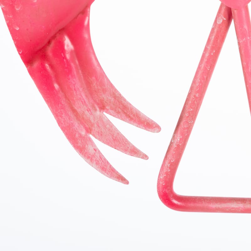 19.8 in Metal Flamingo Figurine Set of 2