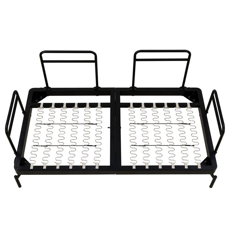 Anmytek Modern 59 Inch Loveseat Sofa with USB Ports and Unique Cylindrical Armrests Red