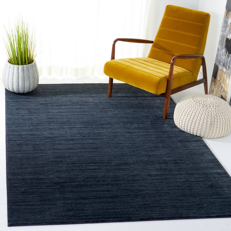 SAFAVIEH Vision Tanasa Modern Ombre Tonal Rug - 3' Square - Black
