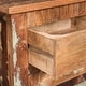 preview thumbnail 5 of 5, Laveer Boho Handcrafted Wooden Side Table by Christopher Knight Home