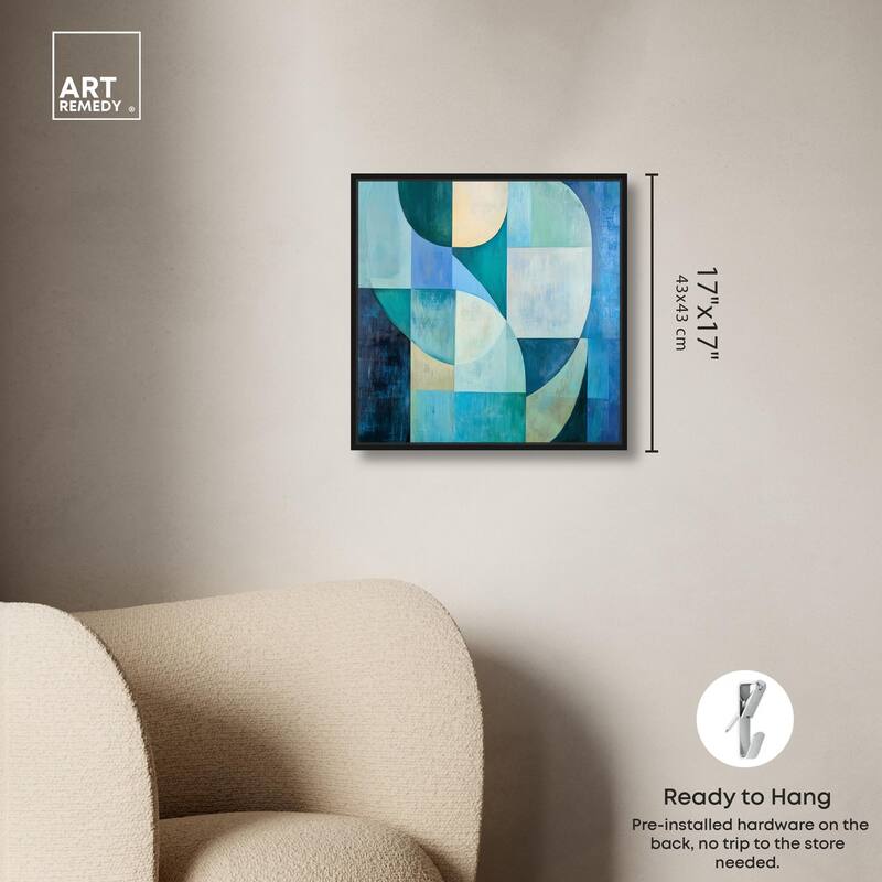 Color Blocks I Canvas by Art Remedy