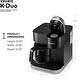 preview thumbnail 5 of 7, Keurig K-Duo Coffee Maker, Single Serve and 12-Cup Carafe Drip Coffee Brewer, Compatible with K-Cup Pods and Ground Coffee