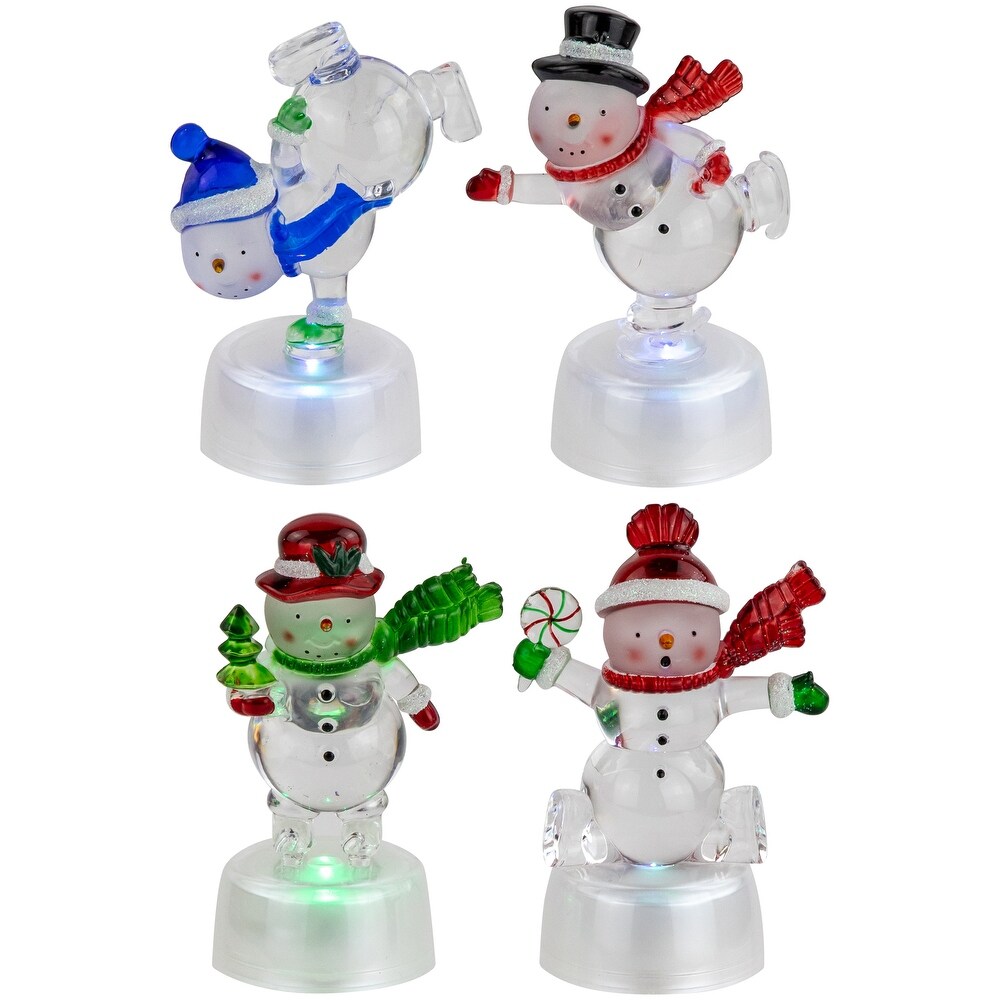 Christmas Window Light Decoration- 3D Acrylic LED Hanging Decoration -  Santa, Snowflake, Jingle Bell, Snowman, Christmas Tree - On Sale - Bed Bath  & Beyond - 32555634