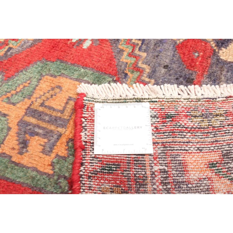 ECARPETGALLERY Hand-knotted Andelz Red Wool Rug - 4'3 x 6'8