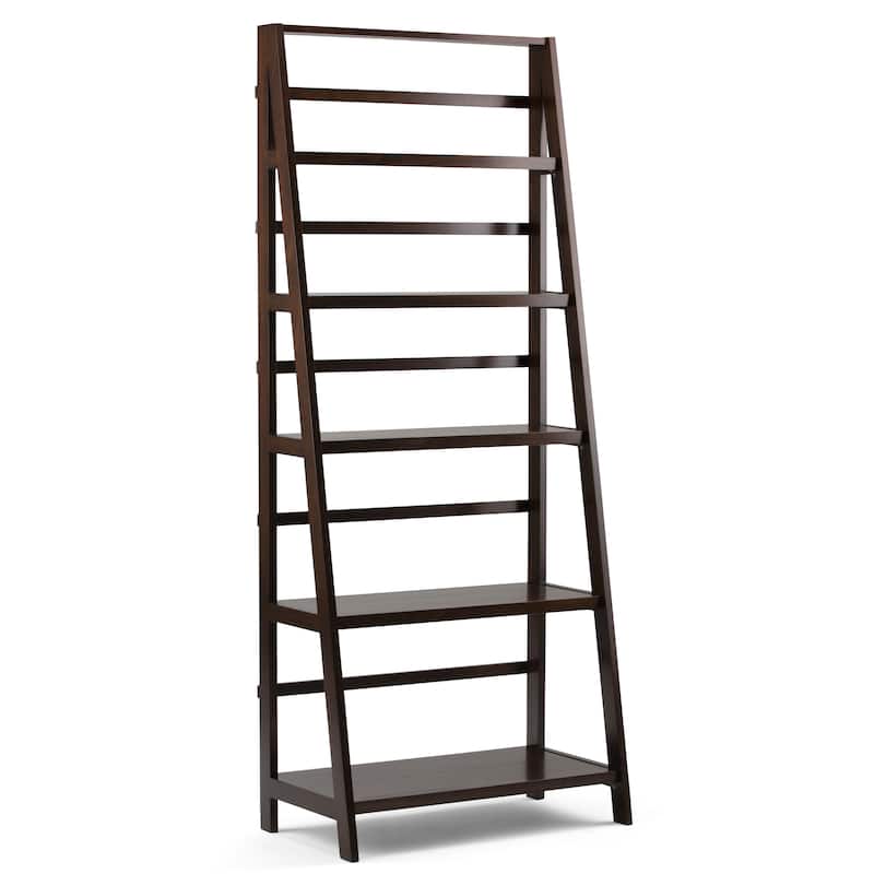 WYNDENHALL Normandy SOLID WOOD 72 inch x 30 inch Transitional Bookcase