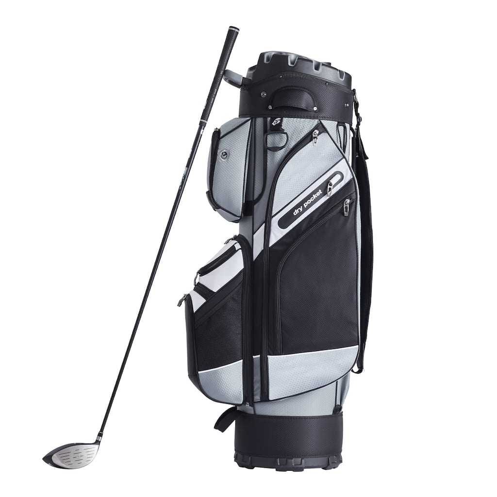 Golf Cart Bag with 14 Way Organizer Divider Top, Durable Golf Bags with Handles & Dust Cover & Detachable Straps for Men & Women