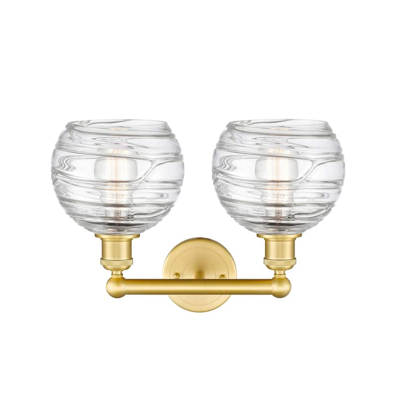 Innovations Lighting Athens Deco Swirl - 2 Light 17" Bath Vanity Light