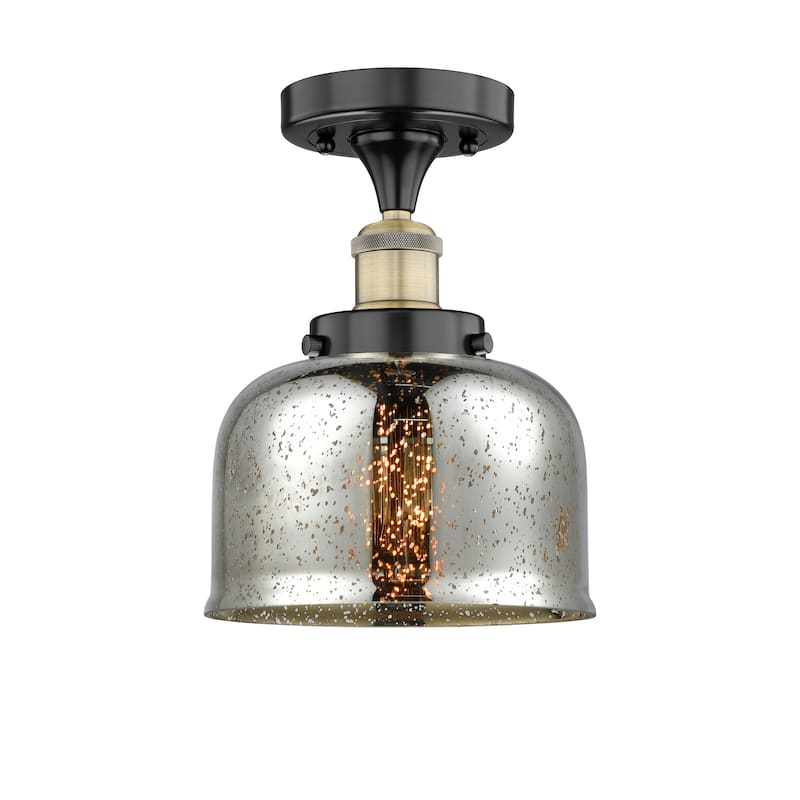 Innovations Lighting Bell - 1 Light 8" Semi-Flush Mount