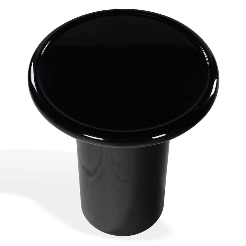 SAFAVIEH Couture Lollita Round Concrete Accent Table - 18"W x 18"D x 22"H