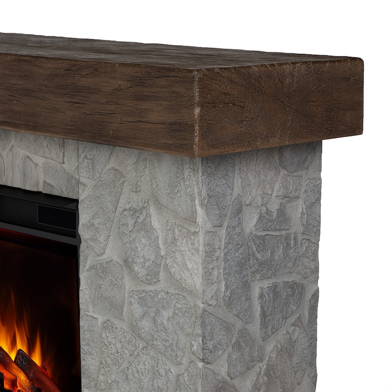 Odette Grand Electric Fireplace by Real Flame
