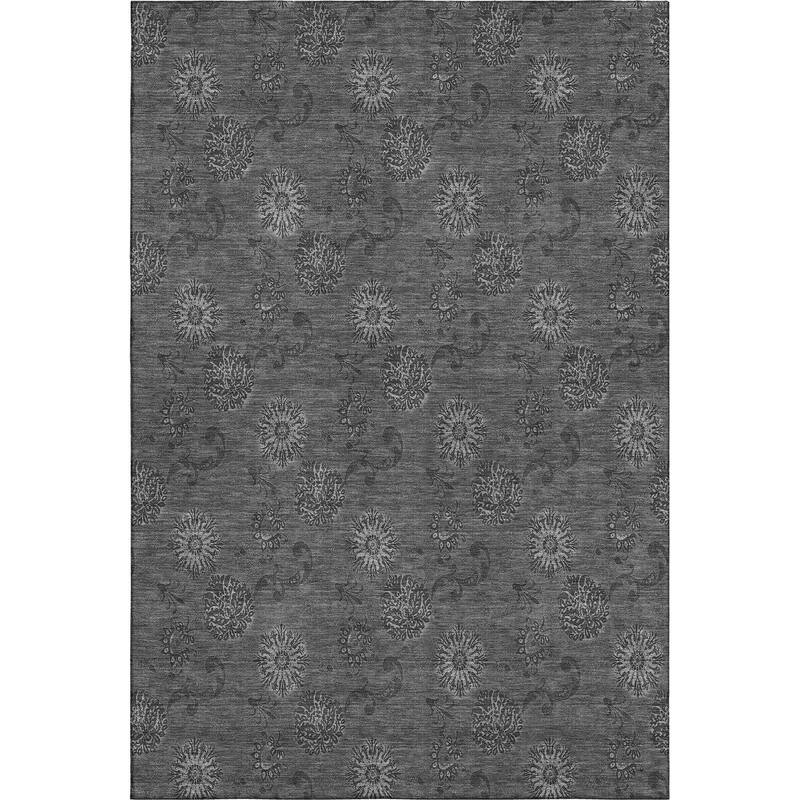 Premium Washable Super Soft Floral Imprint Mayfield Rug