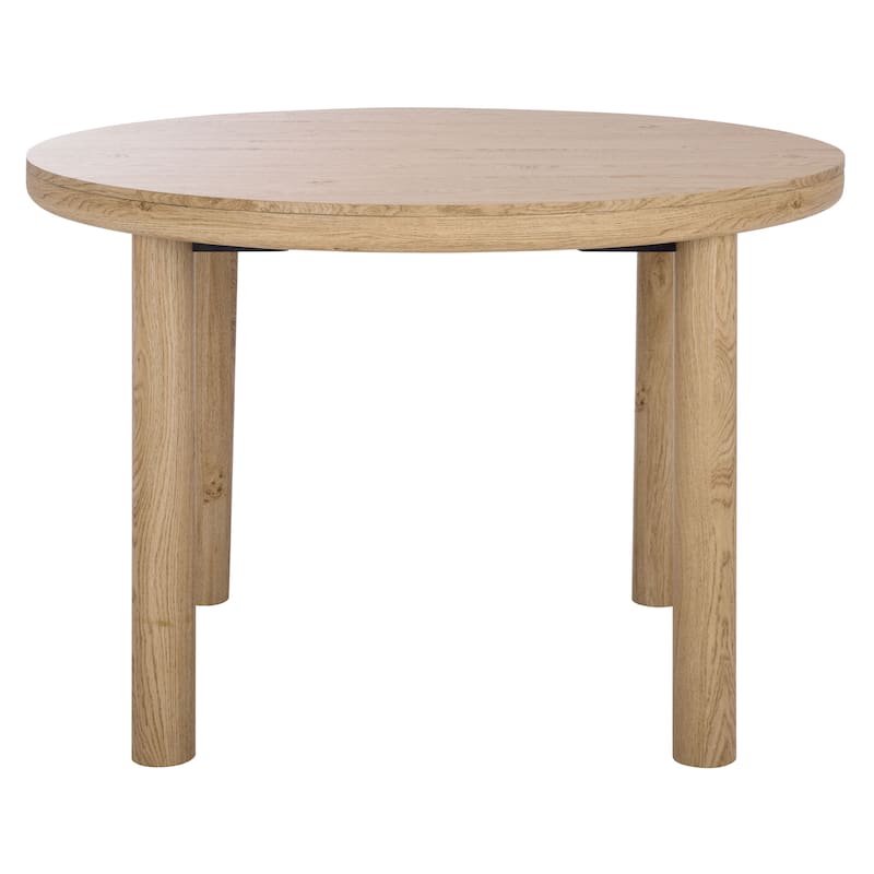 SAFAVIEH Home Detroitee Round Dining Table - 45"W x 45"D x 30"H - Oak