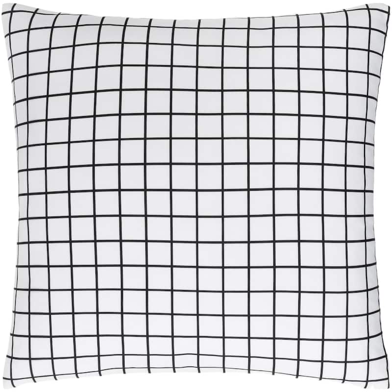 Artistic Weavers Check Plaid Pattern Throw Pillow