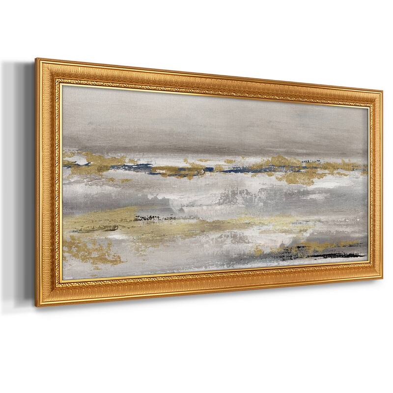 Golden Fog Premium Framed Canvas- Ready to Hang