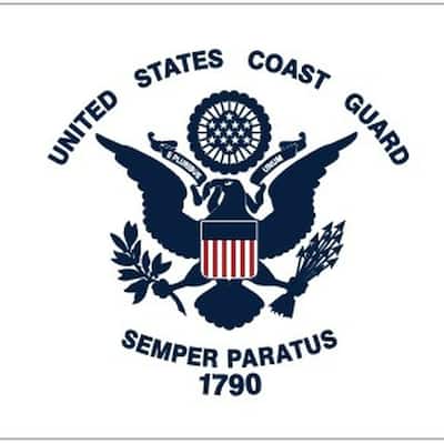 3'x5' U.S. Coast Guard (USCG) Outdoor Nylon Flag