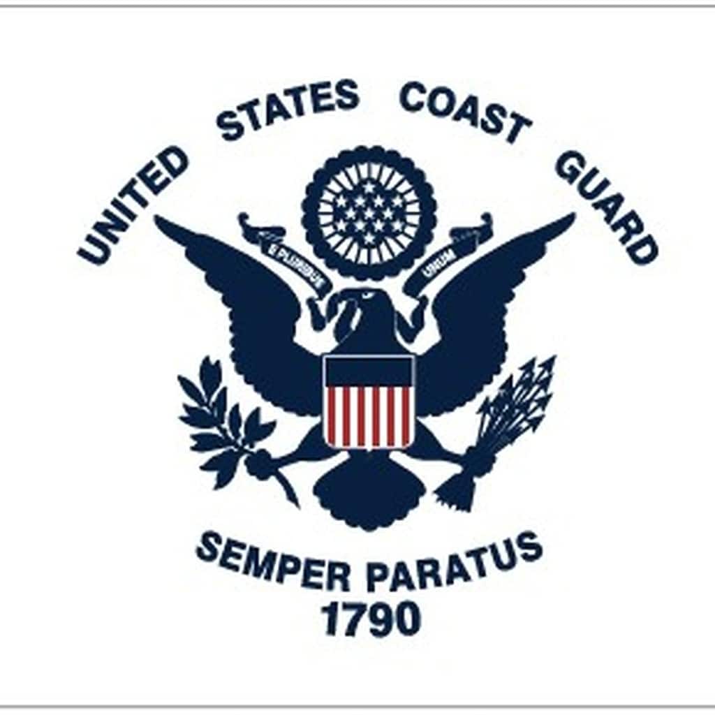 3'x5' U.S. Coast Guard (USCG) Outdoor Nylon Flag
