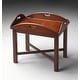preview thumbnail 2 of 1, Butler Traditional Oval Plantation Cherry Table - Dark Brown