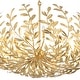 preview thumbnail 5 of 5, Broche 12 Light Antique Gold Chandelier