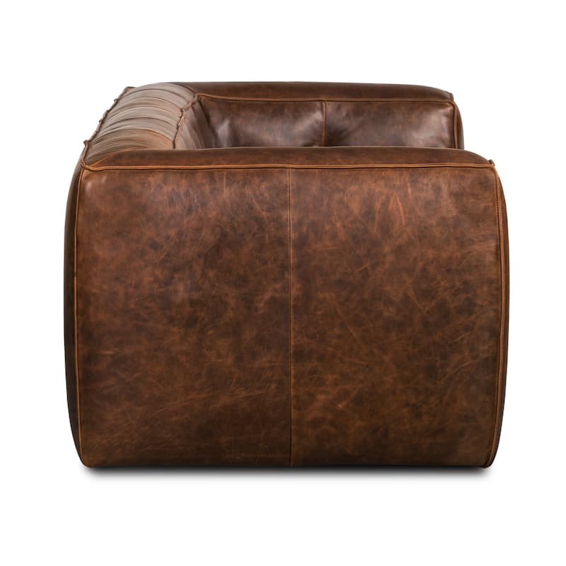 Poly & Bark Capa 92" Sofa - Full Grain Genuine Italian Leather