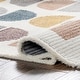 preview thumbnail 9 of 7, Nuloom Leyla Half Colorful Circles Kids Area Rug