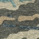 preview thumbnail 6 of 8, Style Haven Kitt Handmade Wool Abstract Layers Grey/ Blue Area Rug