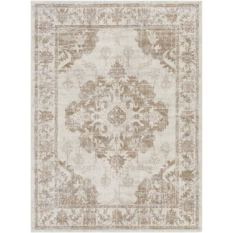 Livabliss Roma Traditional Medallion Area Rug