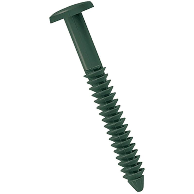 3" Lifetime Vinyl Shutter-Lok's - 6 Pack - Forest Green