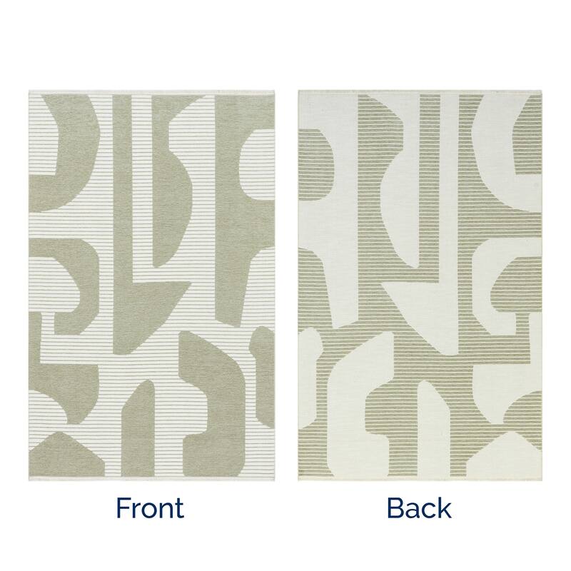 Nuloom Grania SuperiorWash Modern Abstract Reversible Machine Washable Area Rug