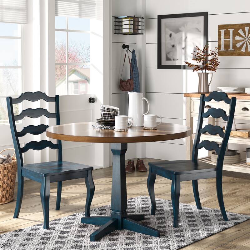 Eleanor Ladder Back Dining Chair (Set of 2) by iNSPIRE Q Classic