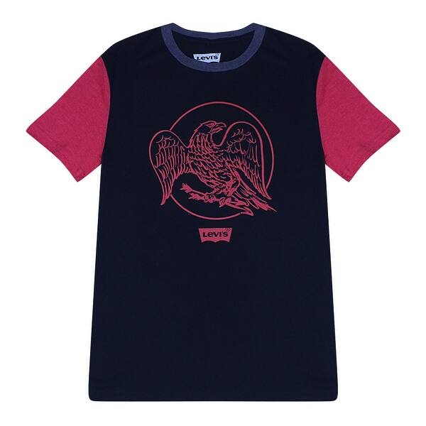 Shop Levi S Strauss And Company Center Chest Red American Eagle