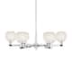 Option Polished Chrome / White Mouchette