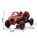 preview thumbnail 22 of 52, 24V Two-seater Kids Ride On UTV w/Parents Control,400W Super High Power,Four-Wheel Suspension,Bluetooth,MP3,USB,LED Light,Horn