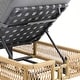 preview thumbnail 75 of 112, Patio Recline Chairs Adjustable Chaise Lounge with Cushions (Set of 2)