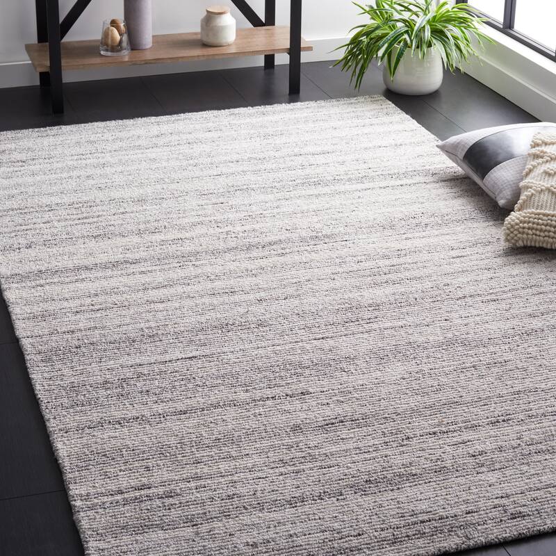SAFAVIEH Handmade Mirage Adelie Modern Rug - 3' x 5' - Grey/Ivory