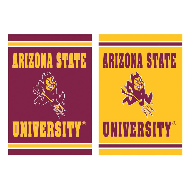 Embossed Suede Flag, Garden Size, Arizona State