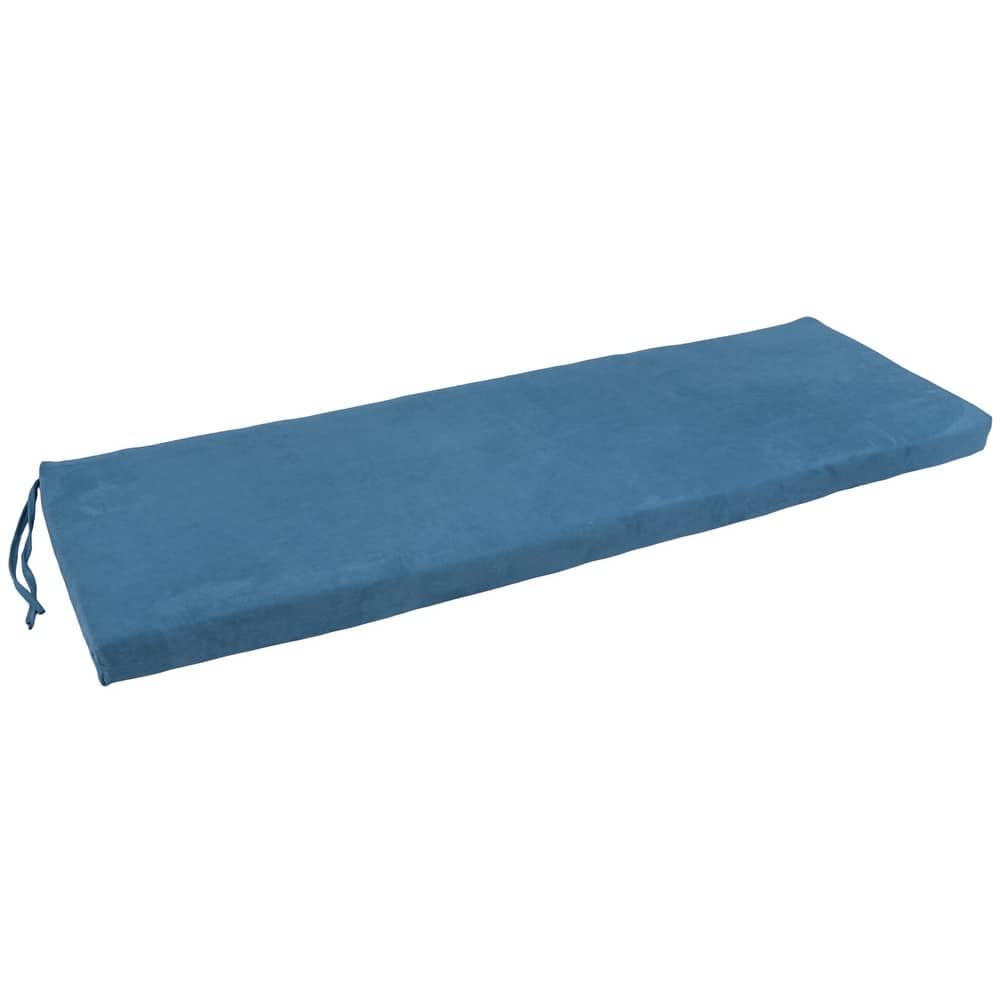 Microsuede Indoor Bench Cushion (57-, 60-, or 63-inches wide)
