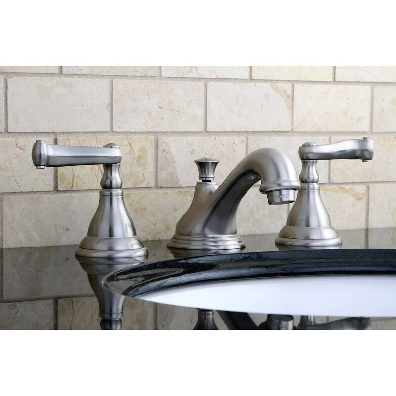 Kingston Brass Royale Widespread Bathroom Faucet with Pop-Up Drain