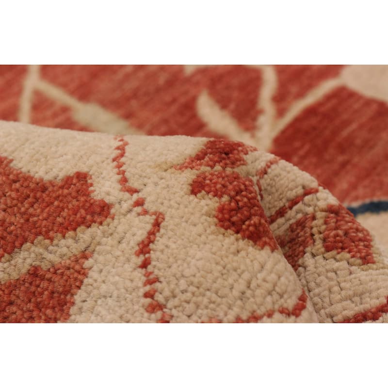 ECARPETGALLERY Hand-knotted Chobi Finest Copper Wool Rug - 9'8 x 13'7