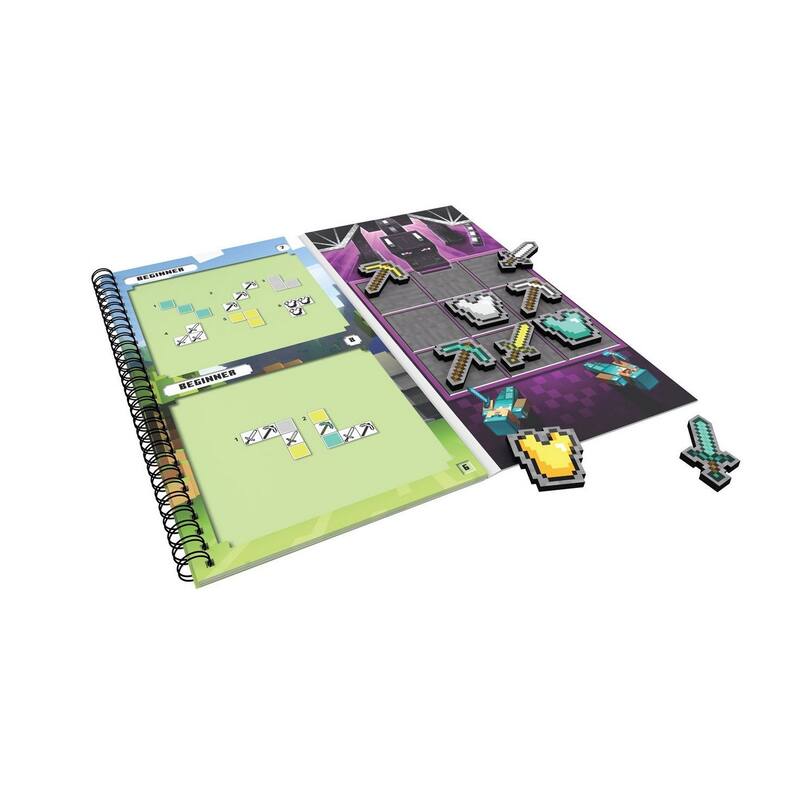 ThinkFun Minecraft Magnetic Travel Puzzle - Black